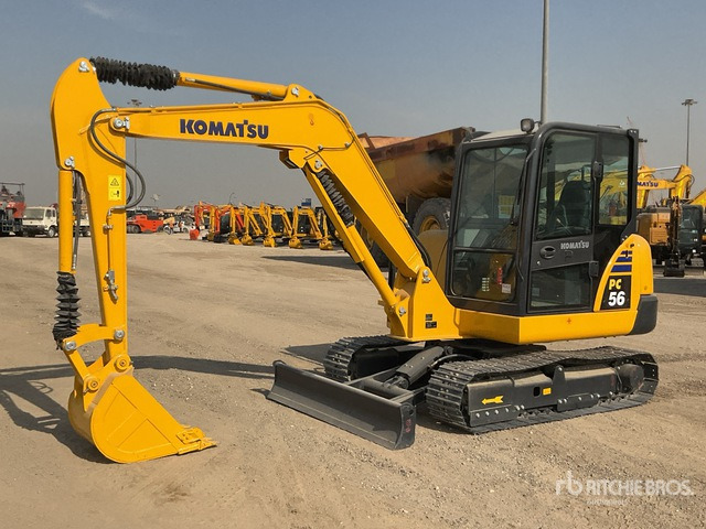 2020 Komatsu PC56-7 Mini Excavator: <6.6t - 미니 굴삭기 : 사진 1 2020 Komatsu PC56-7 Mini Excavator: <6.6t - 미니 굴삭기 : 사진 1