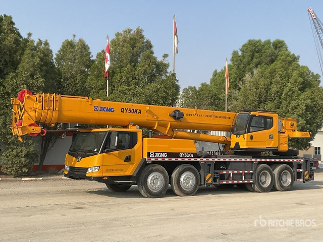 2020 XCMG QY50KA 50 ton 8x4x4 Hydraulic Truck Crane - 모바일 크레인 : 사진 2 2020 XCMG QY50KA 50 ton 8x4x4 Hydraulic Truck Crane - 모바일 크레인 : 사진 2