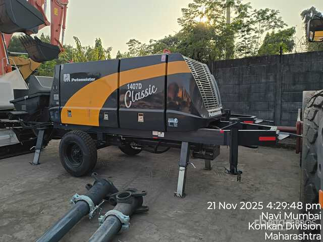 2025 Putzmeister BSA1407D Portable (Unused) Concrete Pump - 고정식 콘크리트 펌프 : 사진 3 2025 Putzmeister BSA1407D Portable (Unused) Concrete Pump - 고정식 콘크리트 펌프 : 사진 3