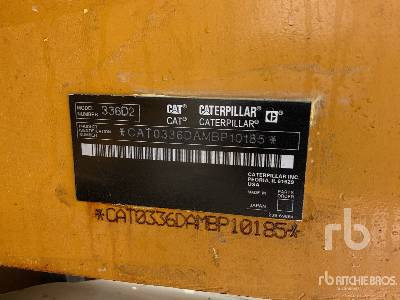 CAT 336D2 L - 크롤러 굴삭기 : 사진 1 CAT 336D2 L - 크롤러 굴삭기 : 사진 1