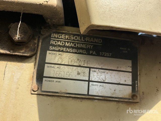 Ingersoll Rand - 로드 롤러 : 사진 2 Ingersoll Rand - 로드 롤러 : 사진 2