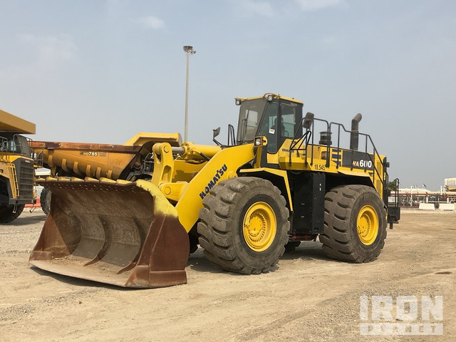 Komatsu WA600-6 Wheel Loader - 휠 로더 : 사진 1 Komatsu WA600-6 Wheel Loader - 휠 로더 : 사진 1