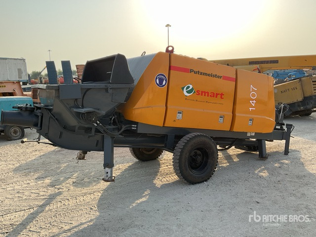 Putzmeister BSA1407D - 고정식 콘크리트 펌프 : 사진 3 Putzmeister BSA1407D - 고정식 콘크리트 펌프 : 사진 3