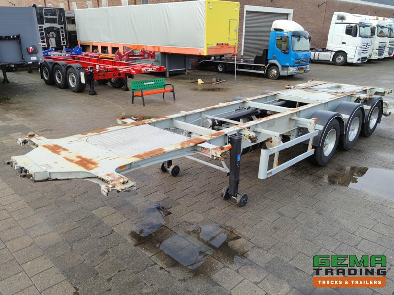 Burg BPO 12 27 3-Assen BPW Trommelremmen - ADR 20-30FT TANK/SWAP (O1254) - 컨테이너 운반 장치/ 스와프 보디 세미 트레일러 : 사진 1 Burg BPO 12 27 3-Assen BPW Trommelremmen - ADR 20-30FT TANK/SWAP (O1254) - 컨테이너 운반 장치/ 스와프 보디 세미 트레일러 : 사진 1