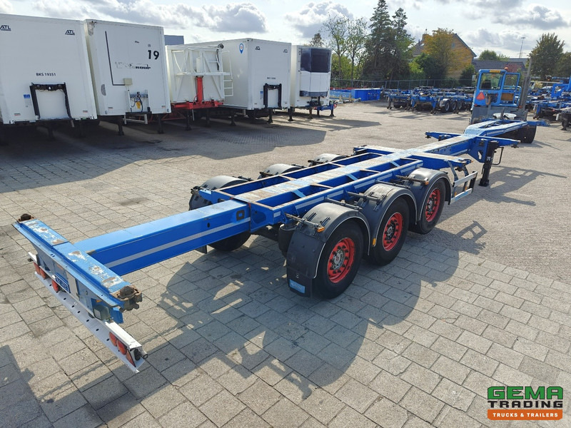D-Tec FLEXITRAILER 3-Assen SAF - MULTI - Schijfremmen - LiftAs - Alle Aansluitingen - 4819KG - 04/2026 APK - 컨테이너 운반 장치/ 스와프 보디 세미 트레일러 : 사진 1 D-Tec FLEXITRAILER 3-Assen SAF - MULTI - Schijfremmen - LiftAs - Alle Aansluitingen - 4819KG - 04/2026 APK - 컨테이너 운반 장치/ 스와프 보디 세미 트레일러 : 사진 1