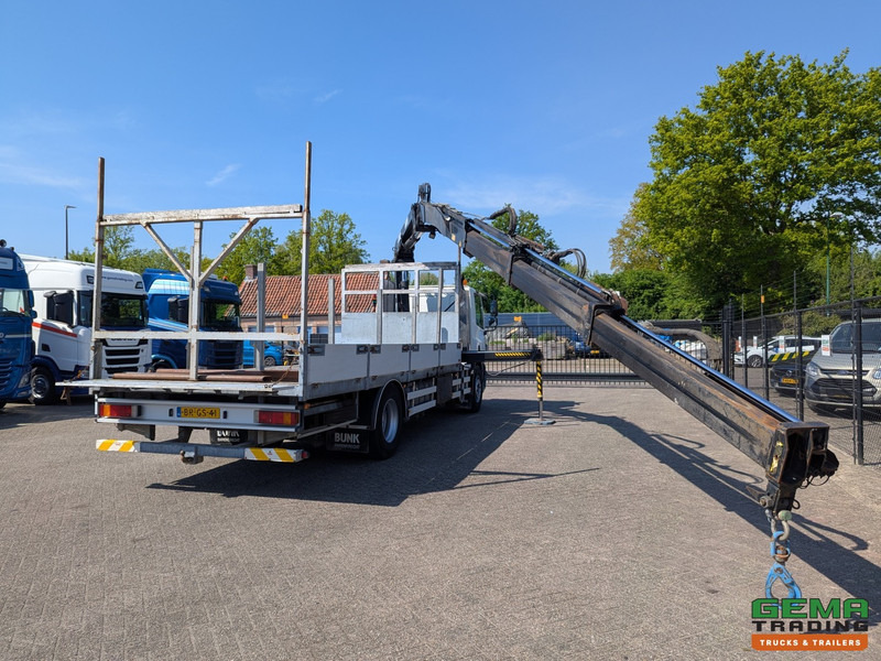DAF CF75.250 4x2 Dagcab Euro3 - Open laadbak 6.14m + Hiab XS144-E3+3H - RadioGrafisch - 315.000km - TOP! - 드롭사이드/ 플랫베드 트럭, 크레인 트럭 : 사진 2 DAF CF75.250 4x2 Dagcab Euro3 - Open laadbak 6.14m + Hiab XS144-E3+3H - RadioGrafisch - 315.000km - TOP! - 드롭사이드/ 플랫베드 트럭, 크레인 트럭 : 사진 2
