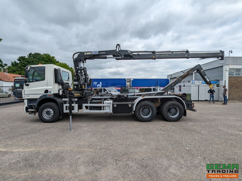DAF CF85.410 6x4 Dagcab Euro5 EEV - Hiab Haakarm + Hiab 166E-2 DUO - Vangmuil - 후크 리프트 트럭, 크레인 트럭 : 사진 5 DAF CF85.410 6x4 Dagcab Euro5 EEV - Hiab Haakarm + Hiab 166E-2 DUO - Vangmuil - 후크 리프트 트럭, 크레인 트럭 : 사진 5