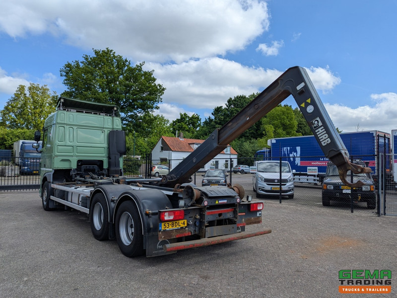 DAF XF 440 FAS 6x2 Spacecab Euro6A - HaakarmSysteem 21T - Hiab XR21S63 - Lift-As - Dubbele tanks - 후크 리프트 트럭 : 사진 4 DAF XF 440 FAS 6x2 Spacecab Euro6A - HaakarmSysteem 21T - Hiab XR21S63 - Lift-As - Dubbele tanks - 후크 리프트 트럭 : 사진 4