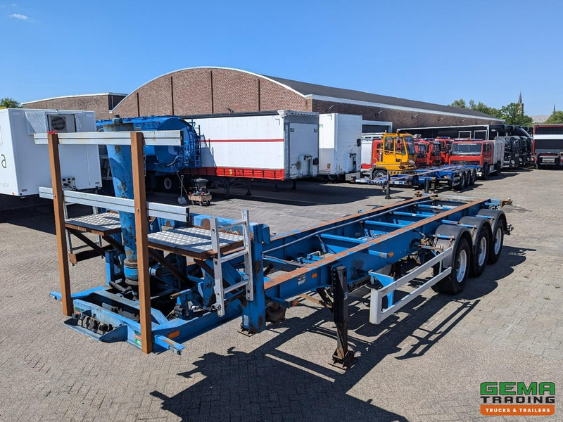 DESOT OPL/3AT/38/6894E 3-Assen BPW - Trommelremmen - 30FT Kiepchassis - Elektrische/Hydraulisch Pomp - Alcoa - 컨테이너 운반 장치/ 스와프 보디 세미 트레일러 : 사진 2 DESOT OPL/3AT/38/6894E 3-Assen BPW - Trommelremmen - 30FT Kiepchassis - Elektrische/Hydraulisch Pomp - Alcoa - 컨테이너 운반 장치/ 스와프 보디 세미 트레일러 : 사진 2