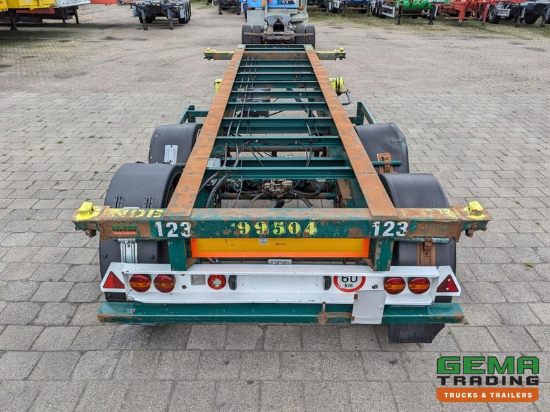 Flandria OP CC 2A 2-Assen ROR DrumBrakes - Steel Suspension - 3110KG - 20FT (O1915) - 컨테이너 운반 장치/ 스와프 보디 세미 트레일러 : 사진 5 Flandria OP CC 2A 2-Assen ROR DrumBrakes - Steel Suspension - 3110KG - 20FT (O1915) - 컨테이너 운반 장치/ 스와프 보디 세미 트레일러 : 사진 5