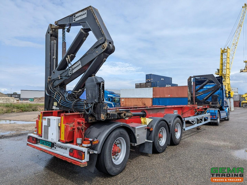 HAMMAR 160 HE 3-Assen - SideLoader - 33T - ContainerStacking - Afstandbediening - 컨테이너 운반 장치/ 스와프 보디 세미 트레일러 : 사진 2 HAMMAR 160 HE 3-Assen - SideLoader - 33T - ContainerStacking - Afstandbediening - 컨테이너 운반 장치/ 스와프 보디 세미 트레일러 : 사진 2