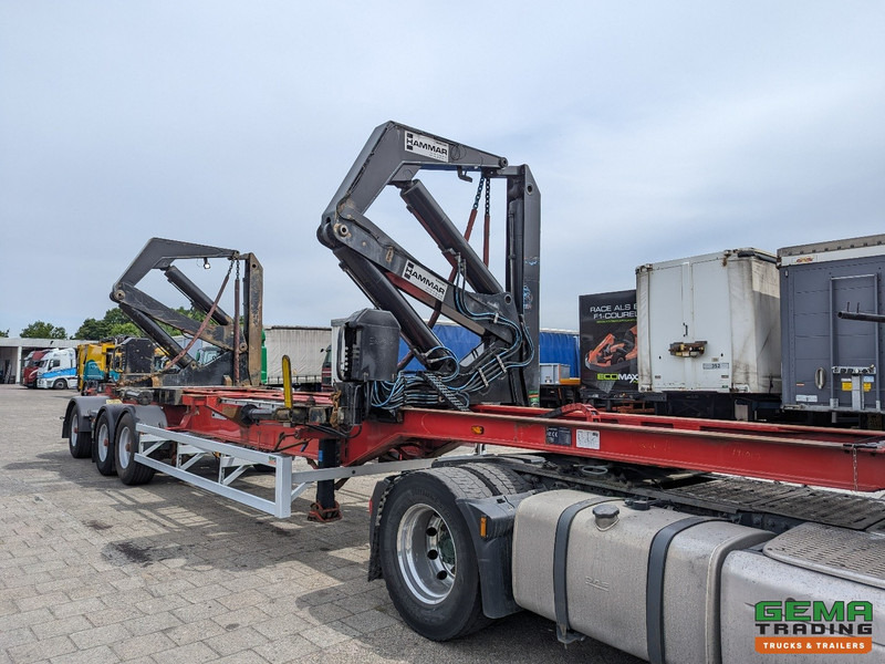 HAMMAR 160 HE 3-Assen - SideLoader - 33T - ContainerStacking - Afstandbediening - 컨테이너 운반 장치/ 스와프 보디 세미 트레일러 : 사진 4 HAMMAR 160 HE 3-Assen - SideLoader - 33T - ContainerStacking - Afstandbediening - 컨테이너 운반 장치/ 스와프 보디 세미 트레일러 : 사진 4