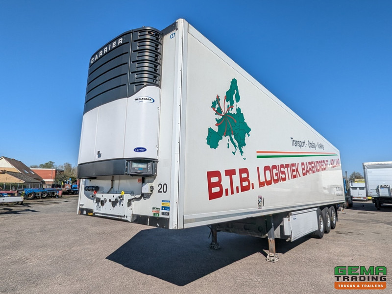 Krone SD 3-Assen SAF - Koel-VriesTransport - Schijfremmen - Carrier Maxima 1300 - Palletkisten - 냉동 세미 트레일러 : 사진 1 Krone SD 3-Assen SAF - Koel-VriesTransport - Schijfremmen - Carrier Maxima 1300 - Palletkisten - 냉동 세미 트레일러 : 사진 1