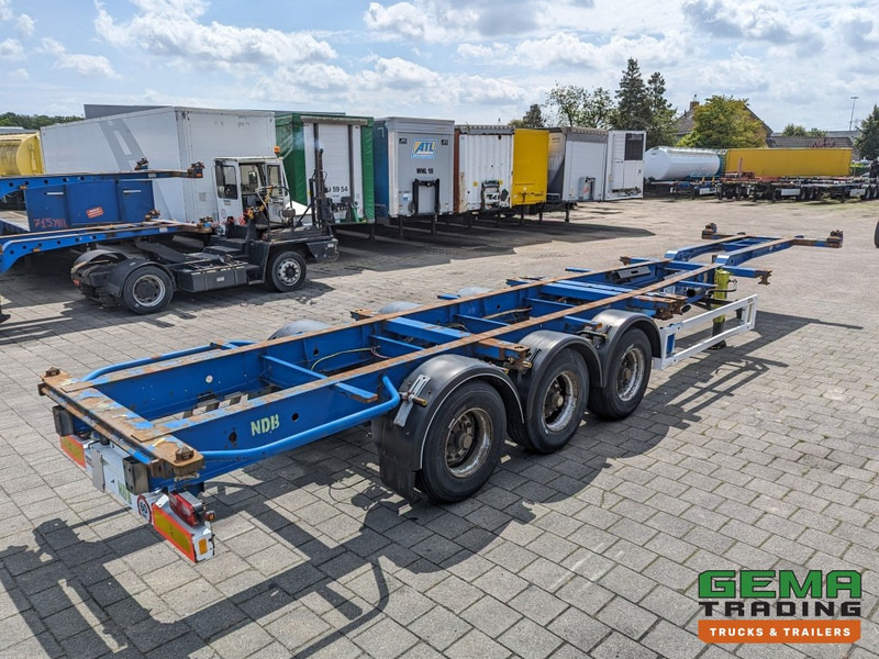 Krone SD27 3-Assen BPW Drumbrakes - 4700KG - All Connections (O1913) - 컨테이너 운반 장치/ 스와프 보디 세미 트레일러 : 사진 1 Krone SD27 3-Assen BPW Drumbrakes - 4700KG - All Connections (O1913) - 컨테이너 운반 장치/ 스와프 보디 세미 트레일러 : 사진 1