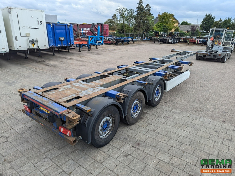 Krone SDC 27 3-Assen SAF - Lift as - Schijfremmen - Achterschuiver - 20 2x20FT/30/40FT - 컨테이너 운반 장치/ 스와프 보디 세미 트레일러 : 사진 4 Krone SDC 27 3-Assen SAF - Lift as - Schijfremmen - Achterschuiver - 20 2x20FT/30/40FT - 컨테이너 운반 장치/ 스와프 보디 세미 트레일러 : 사진 4