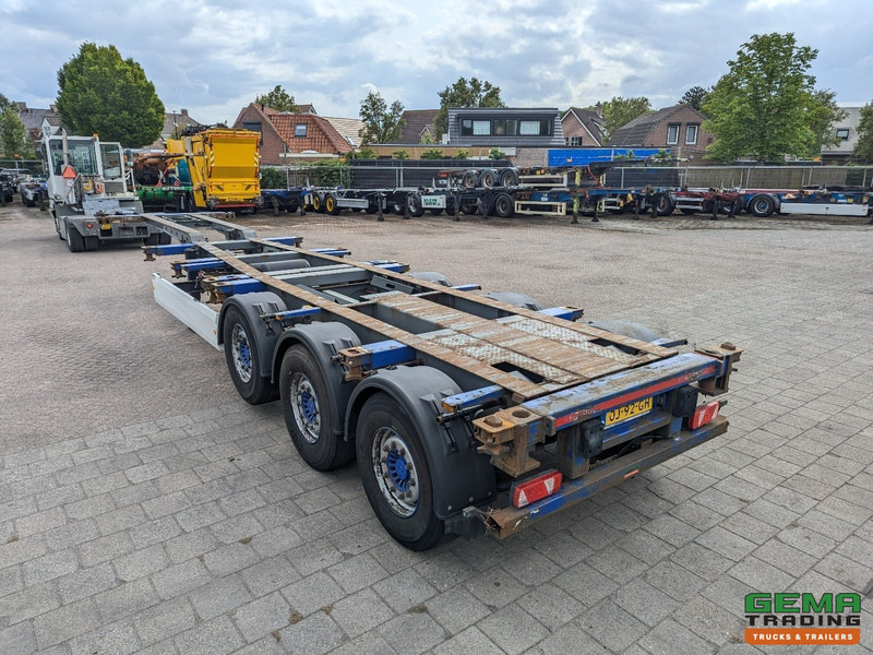 Krone SDC 27 3-Assen SAF - Lift as - Schijfremmen - Achterschuiver - 20 2x20FT/30/40FT - 컨테이너 운반 장치/ 스와프 보디 세미 트레일러 : 사진 3 Krone SDC 27 3-Assen SAF - Lift as - Schijfremmen - Achterschuiver - 20 2x20FT/30/40FT - 컨테이너 운반 장치/ 스와프 보디 세미 트레일러 : 사진 3