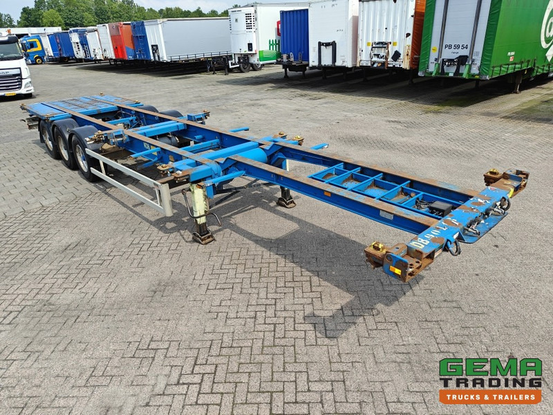 Krone SDC 27 3 assen BPW - DrumBrakes - 5340KG - 2x 20FT 1x 30FT 1x40FT - NL kenteken - 컨테이너 운반 장치/ 스와프 보디 세미 트레일러 : 사진 4 Krone SDC 27 3 assen BPW - DrumBrakes - 5340KG - 2x 20FT 1x 30FT 1x40FT - NL kenteken - 컨테이너 운반 장치/ 스와프 보디 세미 트레일러 : 사진 4