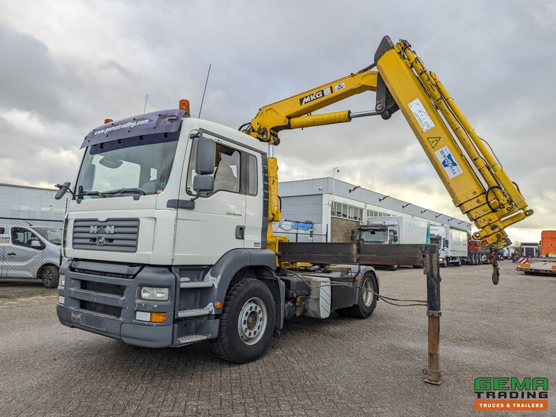 MAN TGA 18.410 4x2 LX Euro3 - MKG HLK225HP 4510KG - RadioGrafisch - 트랙터 유닛 : 사진 1 MAN TGA 18.410 4x2 LX Euro3 - MKG HLK225HP 4510KG - RadioGrafisch - 트랙터 유닛 : 사진 1