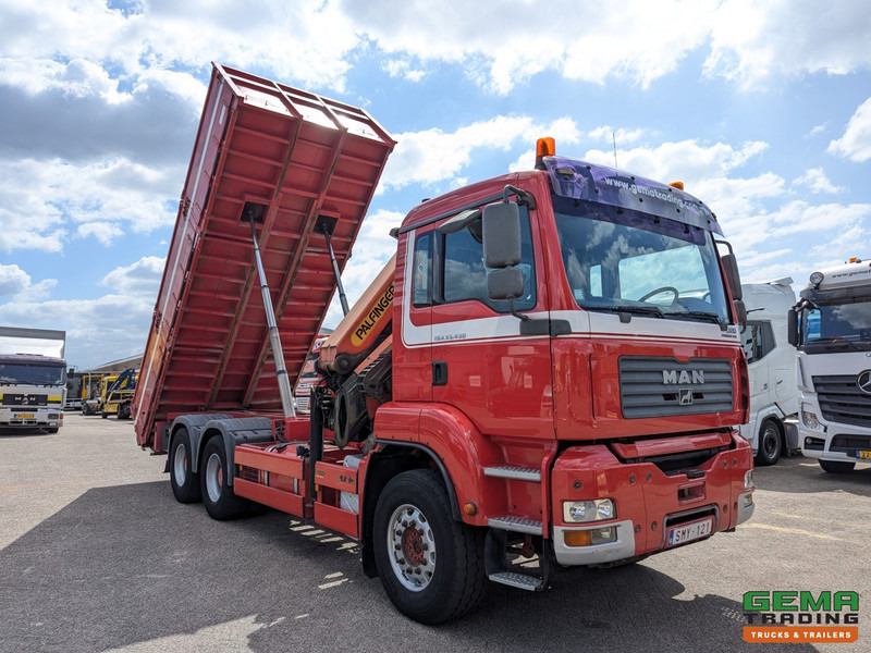 MAN TGA 26.430 6x4 Dagcab Euro3 - Kipper + Palfinger PK23002 - Afstandsbediening - 291.000km - 덤프트럭, 크레인 트럭 : 사진 4 MAN TGA 26.430 6x4 Dagcab Euro3 - Kipper + Palfinger PK23002 - Afstandsbediening - 291.000km - 덤프트럭, 크레인 트럭 : 사진 4