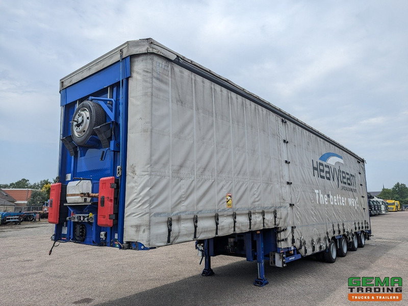 MEUSBURGER MPG-4 Semi Dieplader 3-Assen BPW - Schuifzeil/dak/Hefdak/Verbreedbaar - Wielkuipen - Gieksleuf - 저하대 세미 트레일러 : 사진 2 MEUSBURGER MPG-4 Semi Dieplader 3-Assen BPW - Schuifzeil/dak/Hefdak/Verbreedbaar - Wielkuipen - Gieksleuf - 저하대 세미 트레일러 : 사진 2