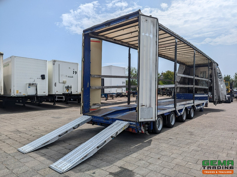 MEUSBURGER MPG-4 Semi Dieplader 3-Assen BPW - Schuifzeil/dak/Hefdak/Verbreedbaar - Wielkuipen - Gieksleuf - 저하대 세미 트레일러 : 사진 1 MEUSBURGER MPG-4 Semi Dieplader 3-Assen BPW - Schuifzeil/dak/Hefdak/Verbreedbaar - Wielkuipen - Gieksleuf - 저하대 세미 트레일러 : 사진 1