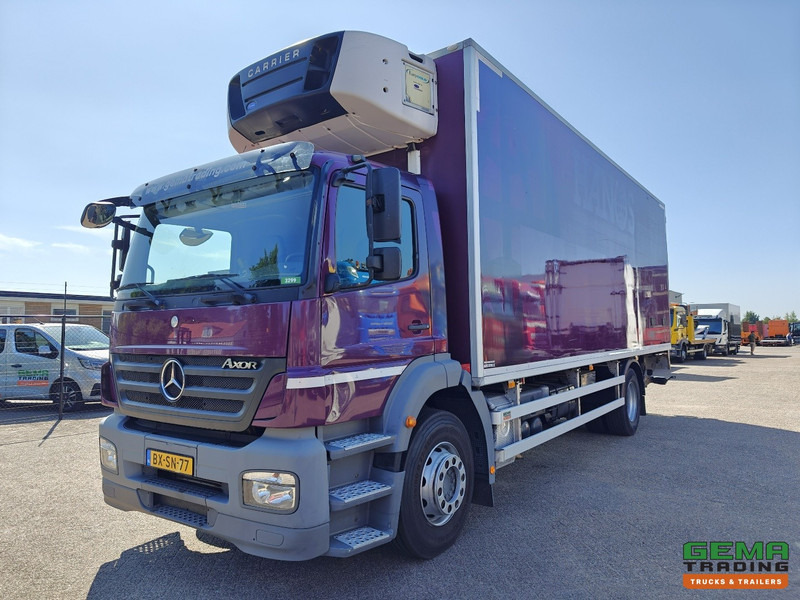 Mercedes-Benz AXOR 1824 L 4x2 Dagcab Euro5 - Koel-Vriesbak 7.5M - Carrier Supra 950MT + Laadklep 2000KG - Zijdeuren - 냉동탑차 : 사진 1 Mercedes-Benz AXOR 1824 L 4x2 Dagcab Euro5 - Koel-Vriesbak 7.5M - Carrier Supra 950MT + Laadklep 2000KG - Zijdeuren - 냉동탑차 : 사진 1