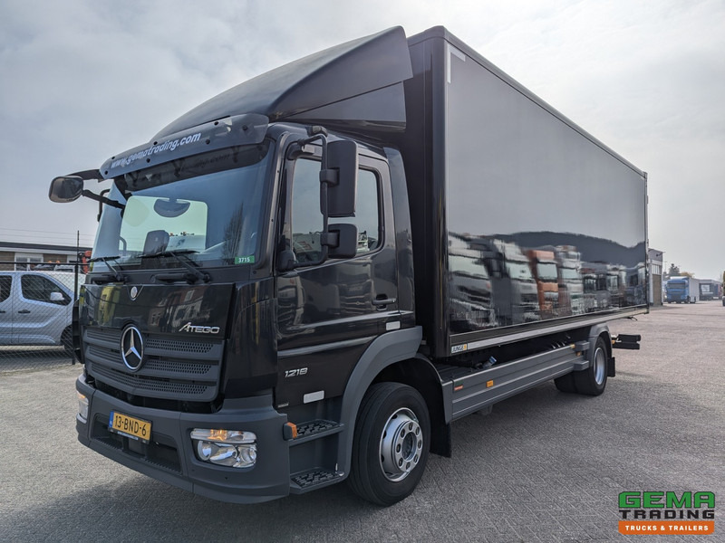 Mercedes-Benz Atego 1218 4x2 Dagcab Euro6C - 12T - Geslotenbak 7.30m - Blad Geveerd - Achterdeuren - 박스 트럭 : 사진 1 Mercedes-Benz Atego 1218 4x2 Dagcab Euro6C - 12T - Geslotenbak 7.30m - Blad Geveerd - Achterdeuren - 박스 트럭 : 사진 1