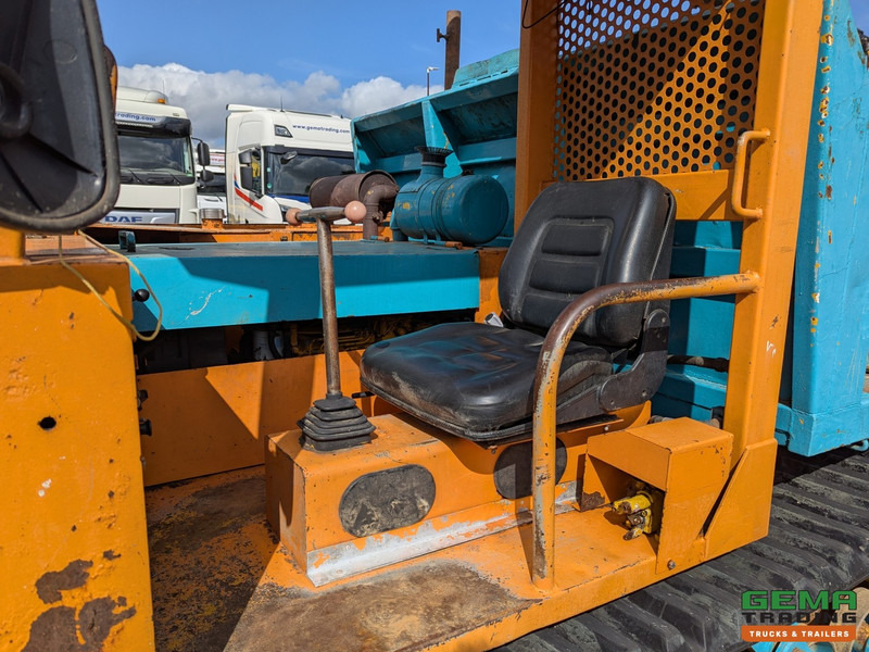 덤프 Morooka MST-1100 Rupsdumper / Werktuigdrager - Platte kiepbak + Hiab 026 T3 Kraan - Komatsu 6Cil : 사진 8