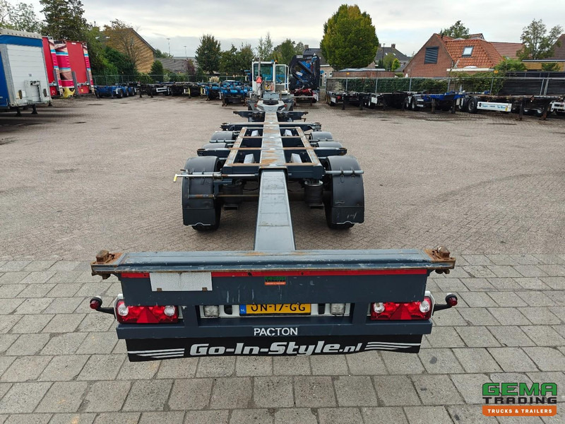 컨테이너 운반 장치/ 스와프 보디 세미 트레일러 Pacton ET3 3-Assen SAF - MULTI - Schijfremmen - LiftAs - 3x Uitschuifbaar - 03/2026 APK : 사진 8 컨테이너 운반 장치/ 스와프 보디 세미 트레일러 Pacton ET3 3-Assen SAF - MULTI - Schijfremmen - LiftAs - 3x Uitschuifbaar - 03/2026 APK : 사진 8