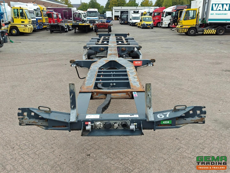 컨테이너 운반 장치/ 스와프 보디 세미 트레일러 Pacton ET3 3-Assen SAF - MULTI - Schijfremmen - LiftAs - 3x Uitschuifbaar - 03/2026 APK : 사진 9 컨테이너 운반 장치/ 스와프 보디 세미 트레일러 Pacton ET3 3-Assen SAF - MULTI - Schijfremmen - LiftAs - 3x Uitschuifbaar - 03/2026 APK : 사진 9