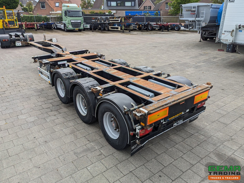 Pacton T3-010 3-Assen SAF - MULTI - Trommelremmen - LiftAs - 3x Uitschuifbaar - 07/2025APK - 컨테이너 운반 장치/ 스와프 보디 세미 트레일러 : 사진 4 Pacton T3-010 3-Assen SAF - MULTI - Trommelremmen - LiftAs - 3x Uitschuifbaar - 07/2025APK - 컨테이너 운반 장치/ 스와프 보디 세미 트레일러 : 사진 4