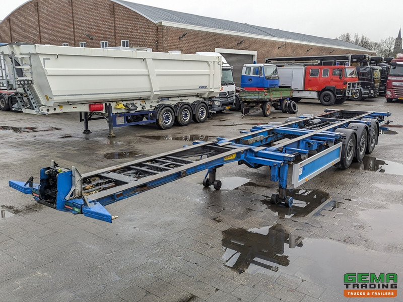 Pacton TXC339 3-Assen SAF - Schijfremmen - Lift-As - Vast - Reservewiel - 2x 20 30 40 45FT - 컨테이너 운반 장치/ 스와프 보디 세미 트레일러 : 사진 2 Pacton TXC339 3-Assen SAF - Schijfremmen - Lift-As - Vast - Reservewiel - 2x 20 30 40 45FT - 컨테이너 운반 장치/ 스와프 보디 세미 트레일러 : 사진 2