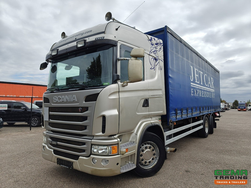 Scania G320 6x2/4 Highline Euro5 - Schuifzeilenbak 8.6m + Laadklep 2000KG - Omvormer 220V - 04/2026 APK - 커튼사이더 트럭 : 사진 1 Scania G320 6x2/4 Highline Euro5 - Schuifzeilenbak 8.6m + Laadklep 2000KG - Omvormer 220V - 04/2026 APK - 커튼사이더 트럭 : 사진 1