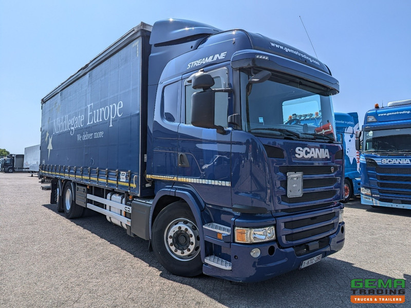 Scania G360 6x2/4 Streamline Euro6 - Retarder - Schuifzeilenbak 8.2M + Laadklep 1500kg - Smart Tacho V2 - 커튼사이더 트럭 : 사진 4 Scania G360 6x2/4 Streamline Euro6 - Retarder - Schuifzeilenbak 8.2M + Laadklep 1500kg - Smart Tacho V2 - 커튼사이더 트럭 : 사진 4