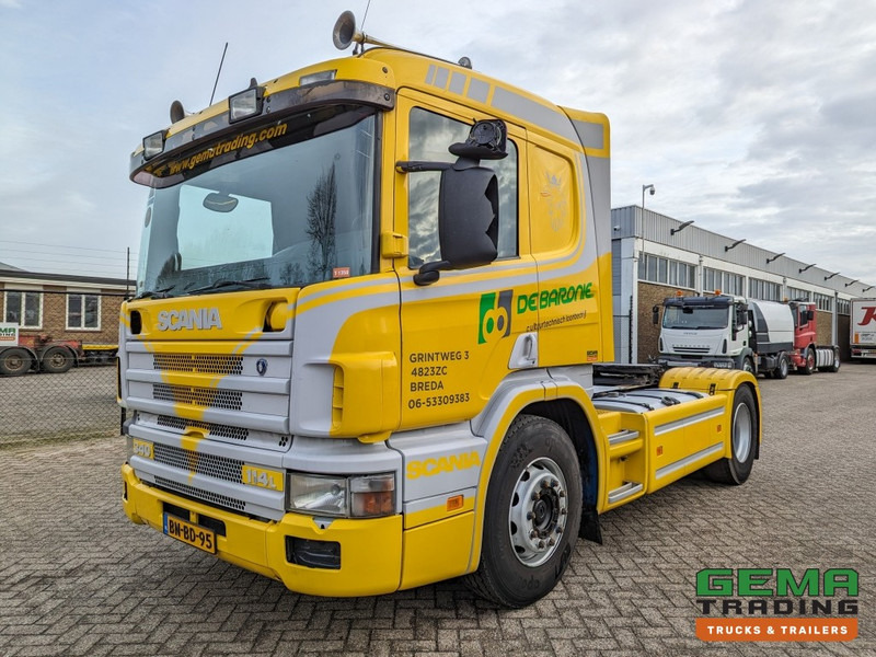 Scania P114-340 LA 4x2 CP19 Euro3 Manual - Side Skirts - Toolbox (T1350) - 트랙터 유닛 : 사진 1 Scania P114-340 LA 4x2 CP19 Euro3 Manual - Side Skirts - Toolbox (T1350) - 트랙터 유닛 : 사진 1