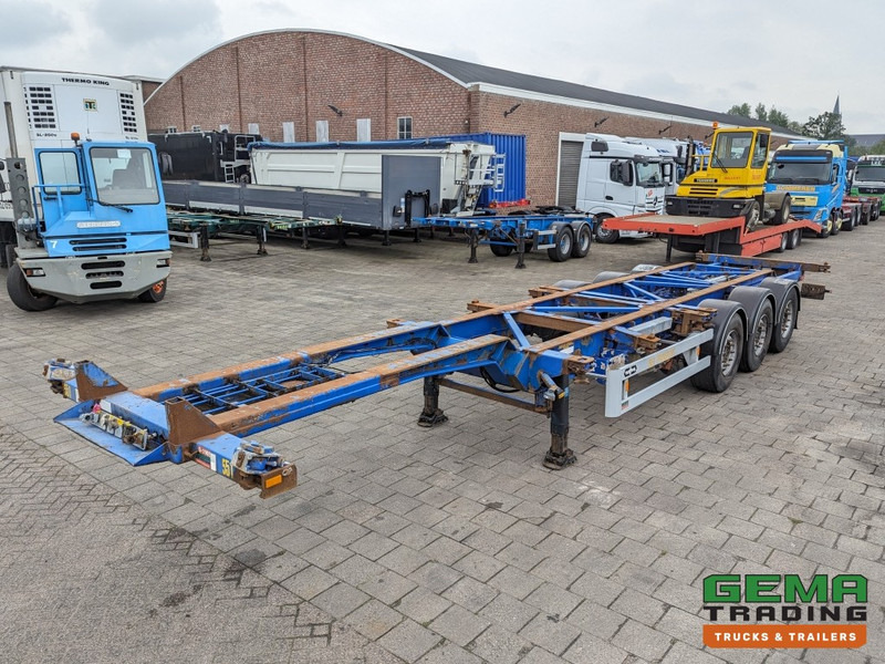 Van Hool 3B0079 3-Assen MB Lift-Axle - DiscBrakes - Backslider - All Connections (O1905) - 컨테이너 운반 장치/ 스와프 보디 세미 트레일러 : 사진 3 Van Hool 3B0079 3-Assen MB Lift-Axle - DiscBrakes - Backslider - All Connections (O1905) - 컨테이너 운반 장치/ 스와프 보디 세미 트레일러 : 사진 3