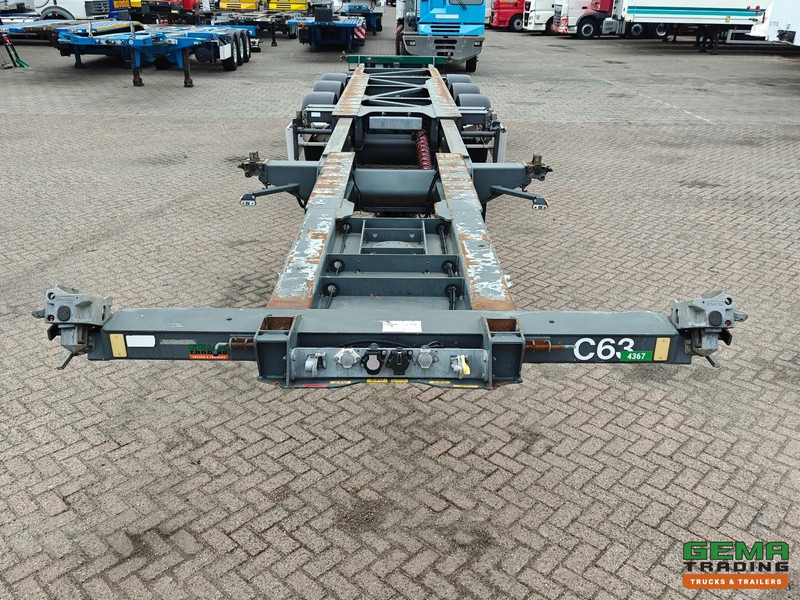 컨테이너 운반 장치/ 스와프 보디 세미 트레일러 Van Hool A3C002 3-Assen MB - MULTI - Schijfremmen - LiftAs - Midden/Achterschuiver - Alle Aansluitingen - Alcoa - QuickLock : 사진 8 컨테이너 운반 장치/ 스와프 보디 세미 트레일러 Van Hool A3C002 3-Assen MB - MULTI - Schijfremmen - LiftAs - Midden/Achterschuiver - Alle Aansluitingen - Alcoa - QuickLock : 사진 8