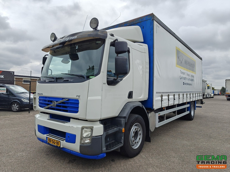 Volvo FE 260 4x2 Dagcab Euro5 - 6CIL - Schuifzeilenbak 7.5M - Achterdeuren - 커튼사이더 트럭 : 사진 1 Volvo FE 260 4x2 Dagcab Euro5 - 6CIL - Schuifzeilenbak 7.5M - Achterdeuren - 커튼사이더 트럭 : 사진 1