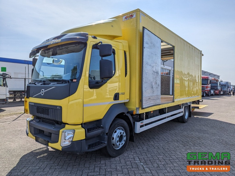 Volvo FL 250 4x2 Daycab Euro6 14Ton - GeslotenBak 6M + Laadklep 2000KG - Zijdeuren - 박스 트럭 : 사진 1 Volvo FL 250 4x2 Daycab Euro6 14Ton - GeslotenBak 6M + Laadklep 2000KG - Zijdeuren - 박스 트럭 : 사진 1