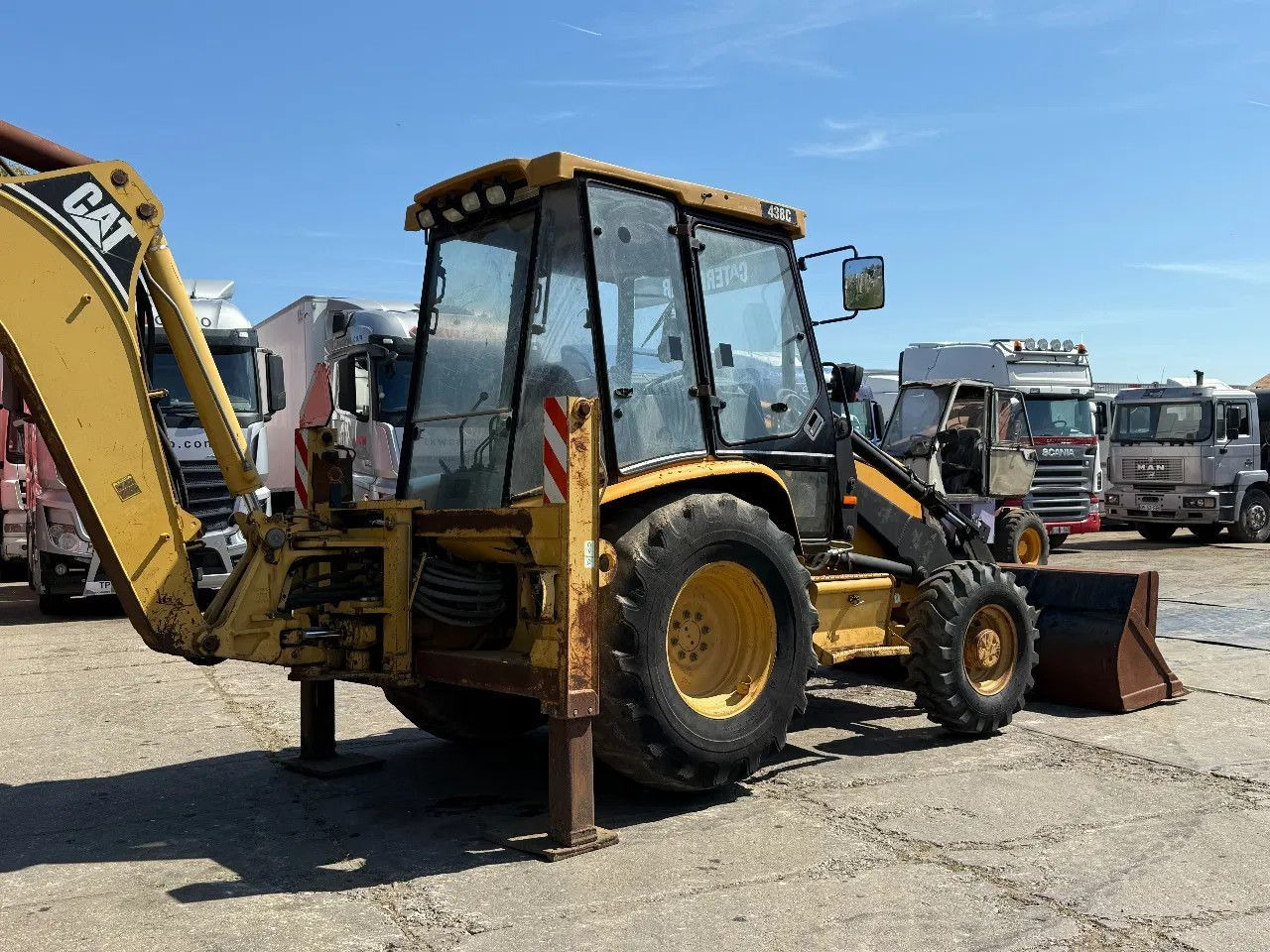 CAT 438C 4X4 Backhoe Loader - 백호 로더 : 사진 5 CAT 438C 4X4 Backhoe Loader - 백호 로더 : 사진 5