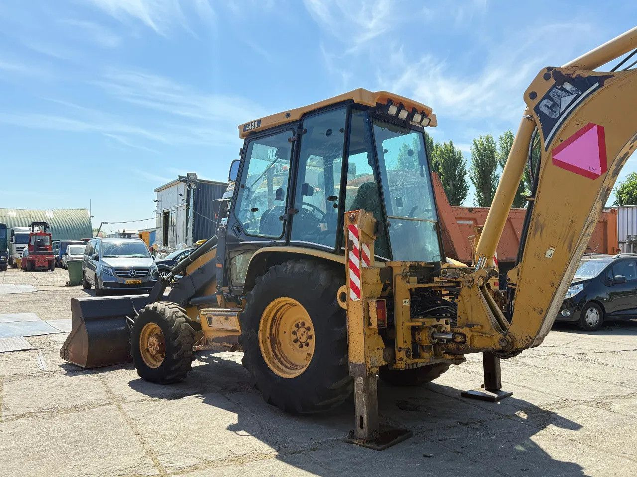 CAT 442D 4X4 Backhoe Loader Telescopic Arm - 백호 로더 : 사진 3 CAT 442D 4X4 Backhoe Loader Telescopic Arm - 백호 로더 : 사진 3