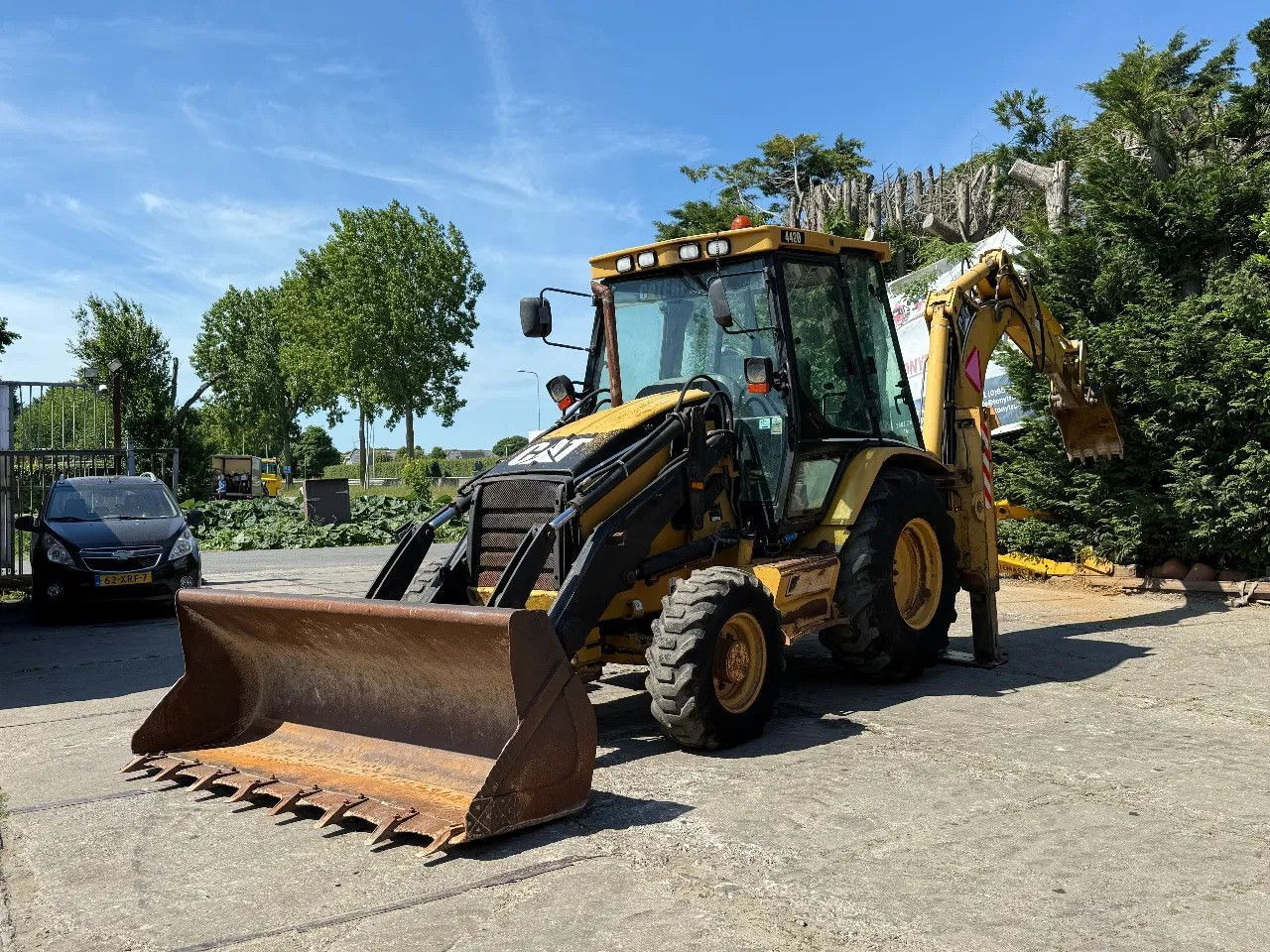 CAT 442D 4X4 Backhoe Loader Telescopic Arm - 백호 로더 : 사진 2 CAT 442D 4X4 Backhoe Loader Telescopic Arm - 백호 로더 : 사진 2
