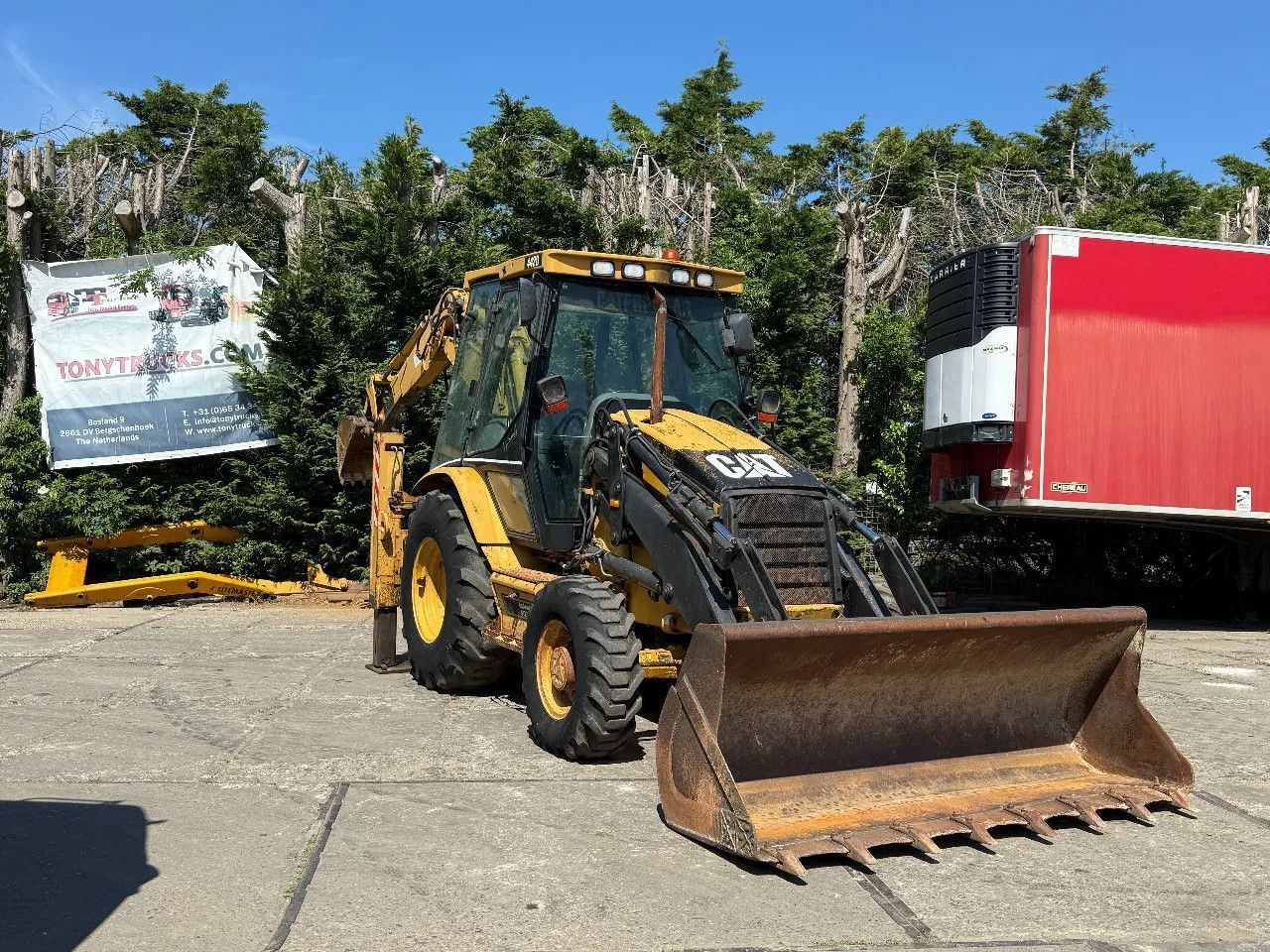 CAT 442D 4X4 Backhoe Loader Telescopic Arm - 백호 로더 : 사진 1 CAT 442D 4X4 Backhoe Loader Telescopic Arm - 백호 로더 : 사진 1