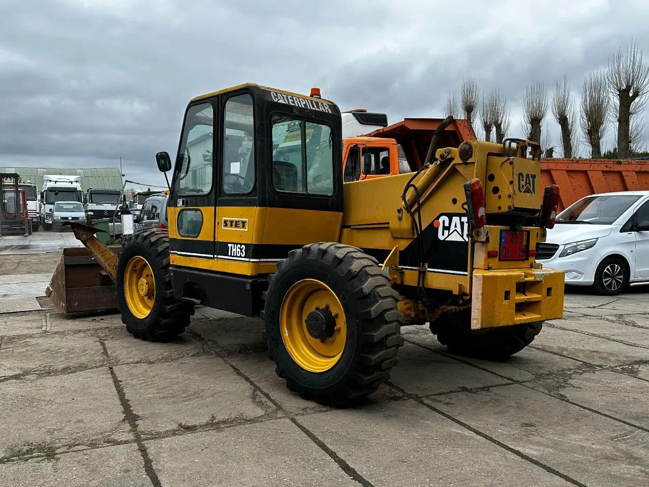 CAT Caterpillar TH63 4X4X4 Telehandler - 텔레스코픽 핸들러 : 사진 3 CAT Caterpillar TH63 4X4X4 Telehandler - 텔레스코픽 핸들러 : 사진 3