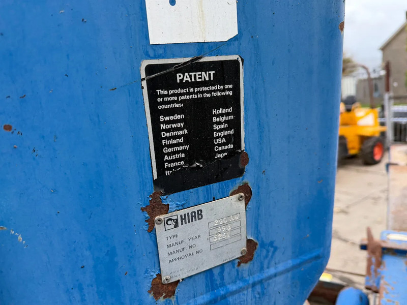 로더 크레인 트럭 용 Hiab 290 AW MAX Capacity 10.000kg 15.7m long : 사진 10