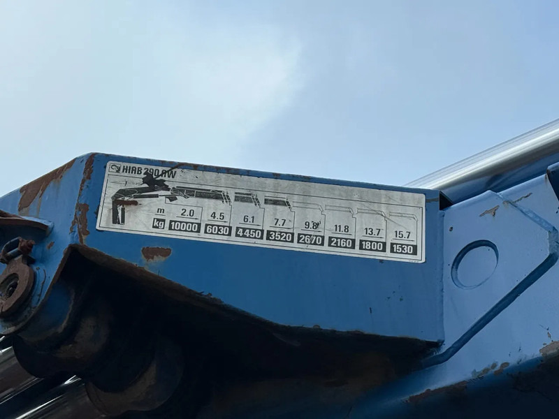 Hiab 290 AW MAX Capacity 10.000kg 15.7m long - 로더 크레인 트럭 용 : 사진 5 Hiab 290 AW MAX Capacity 10.000kg 15.7m long - 로더 크레인 트럭 용 : 사진 5