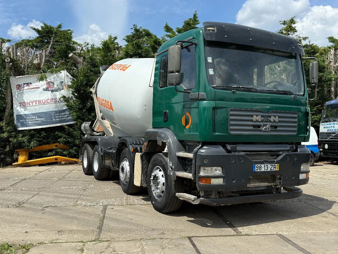 MAN TGA 35.360 8X4 CIFA Beton Mixer Spring/Spring ZF - 콘크리트 믹서 트럭 : 사진 1 MAN TGA 35.360 8X4 CIFA Beton Mixer Spring/Spring ZF - 콘크리트 믹서 트럭 : 사진 1