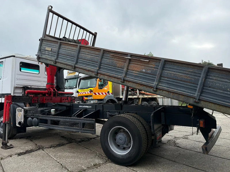 Mercedes-Benz Actros 1831 V6 4X2 Tipper + crane EPS Manual Gearbox 3 peddal - 덤프트럭, 크레인 트럭 : 사진 3 Mercedes-Benz Actros 1831 V6 4X2 Tipper + crane EPS Manual Gearbox 3 peddal - 덤프트럭, 크레인 트럭 : 사진 3