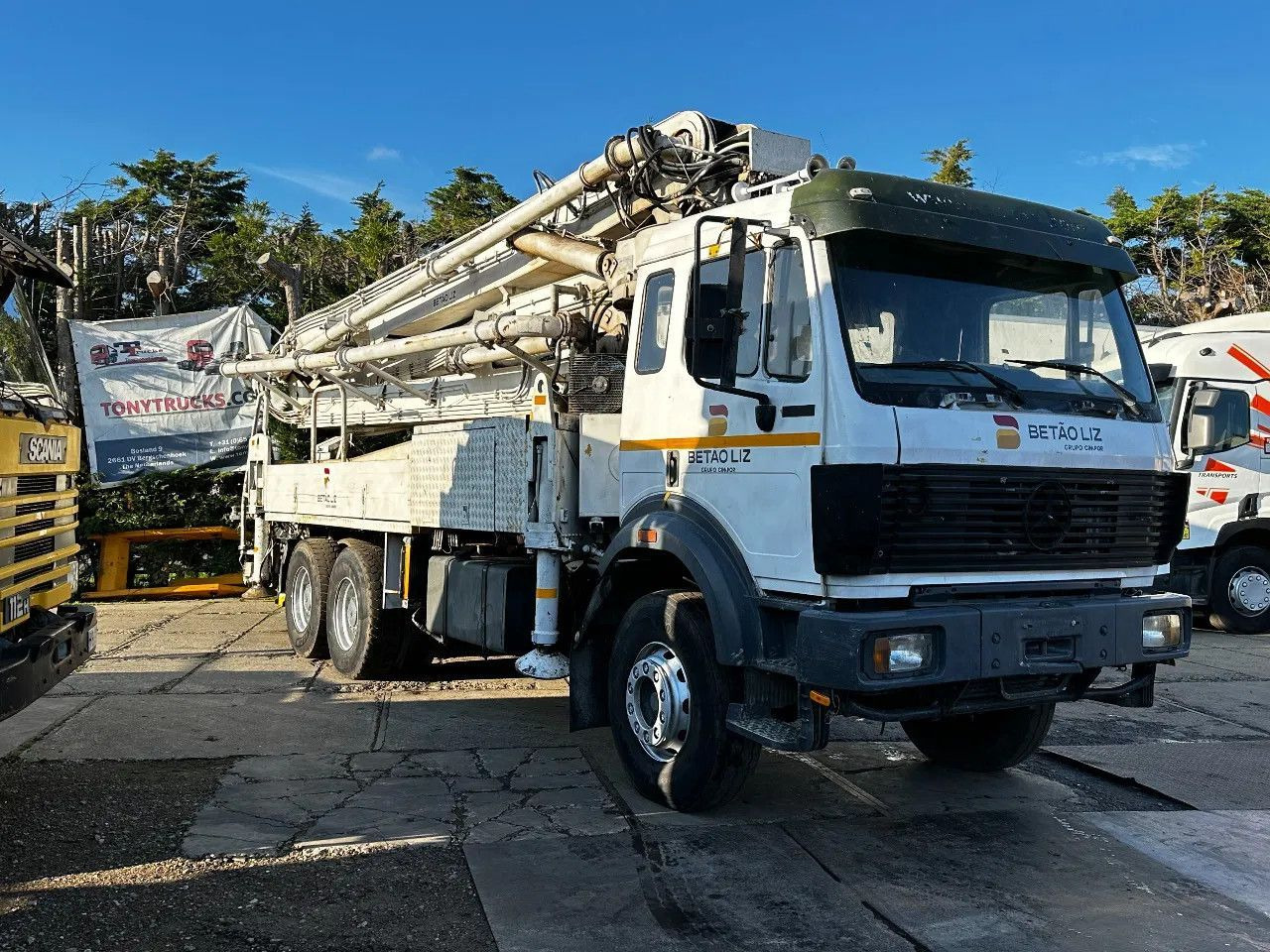 Mercedes-Benz SK 2631 6X4 LSB 36M BETONPOMP 370 BAR Mercedes-Benz SK 2631 6X4 LSB 36M BETONPOMP 370 BAR - 콘크리트 믹서 펌프 트럭 : 사진 1 Mercedes-Benz SK 2631 6X4 LSB 36M BETONPOMP 370 BAR Mercedes-Benz SK 2631 6X4 LSB 36M BETONPOMP 370 BAR - 콘크리트 믹서 펌프 트럭 : 사진 1