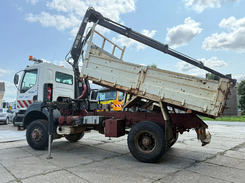 Renault Kerax 400 4X4 Tipper + Hiab 085 Spring/Spring EURO 2 ZF Manual Gearbox - 덤프트럭, 크레인 트럭 : 사진 3 Renault Kerax 400 4X4 Tipper + Hiab 085 Spring/Spring EURO 2 ZF Manual Gearbox - 덤프트럭, 크레인 트럭 : 사진 3